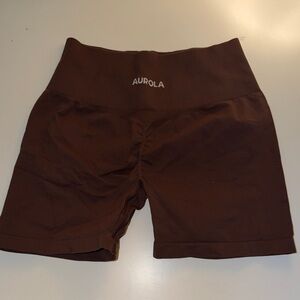Women's Brown Aurola Shorts